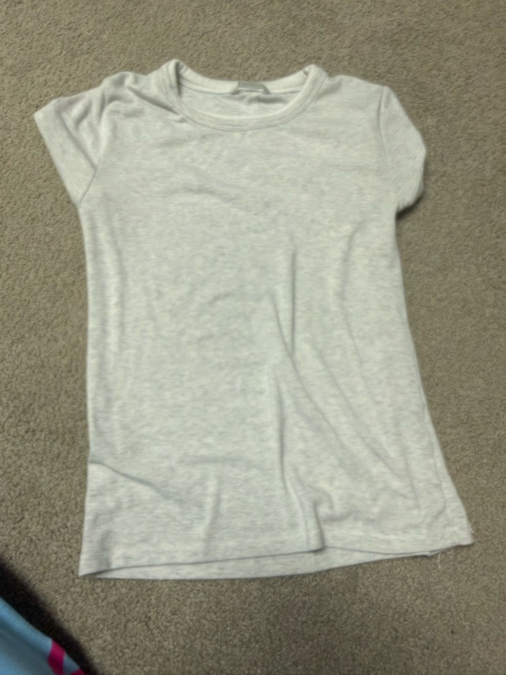 Zara White Crewneck Short Sleeve Tee